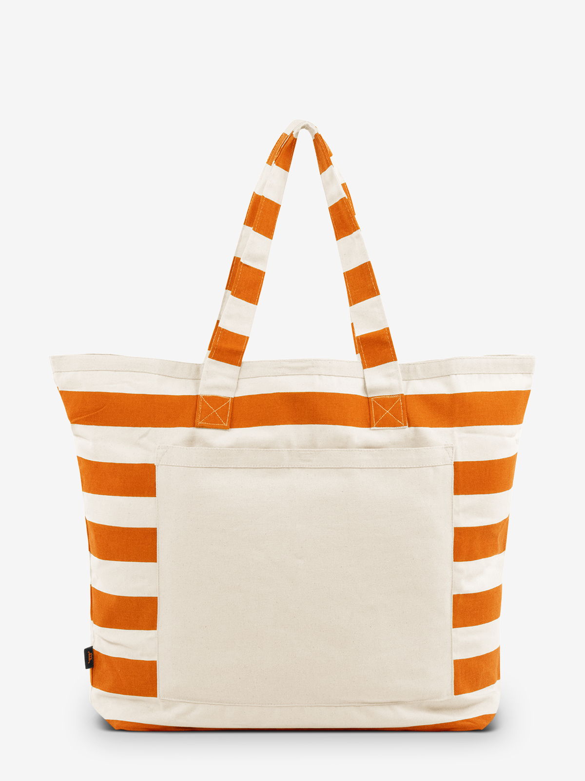 Shopper BEACH orange front