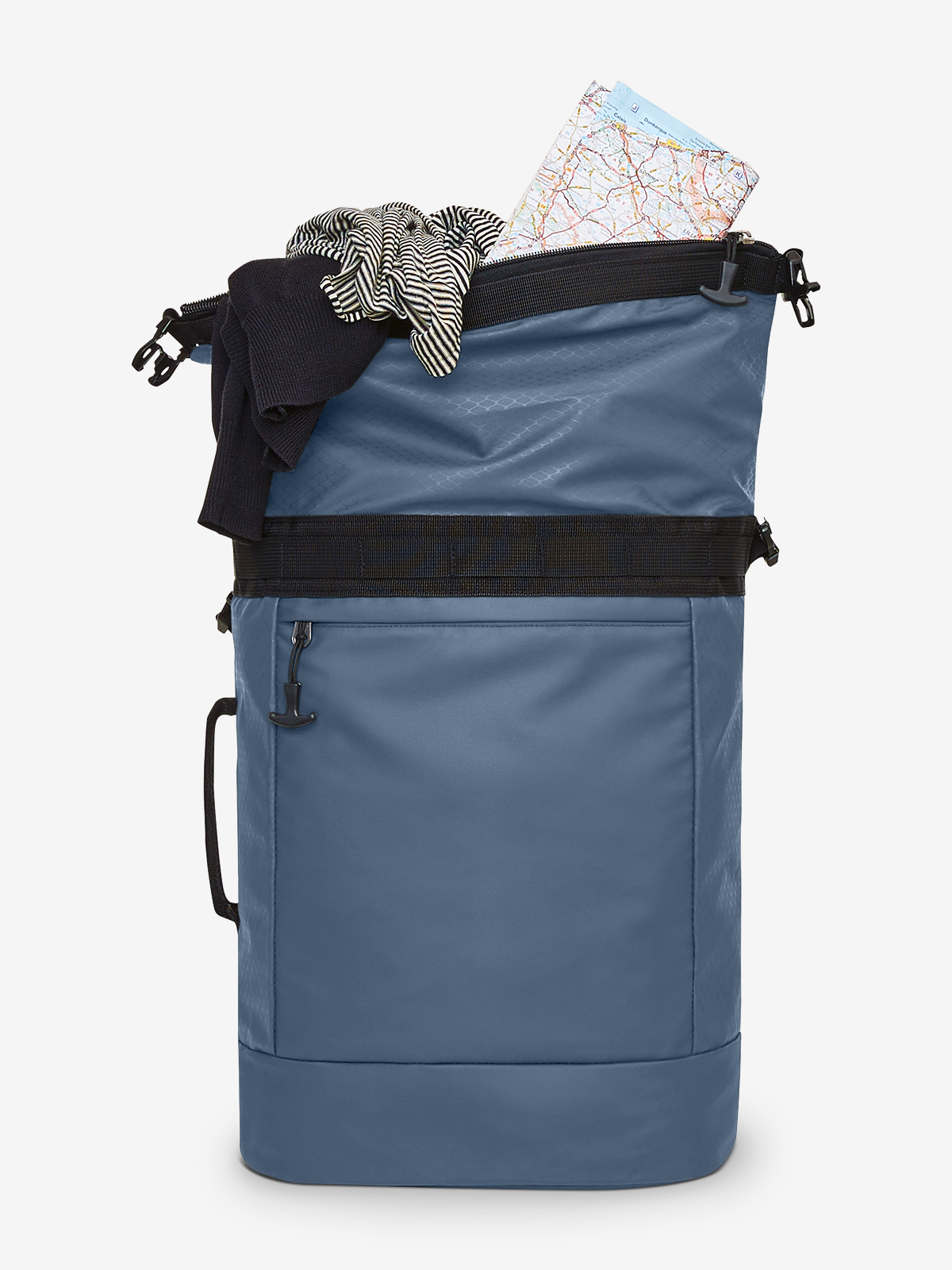 Notebook-Rucksack ACTIVE taubenblau gefuellt