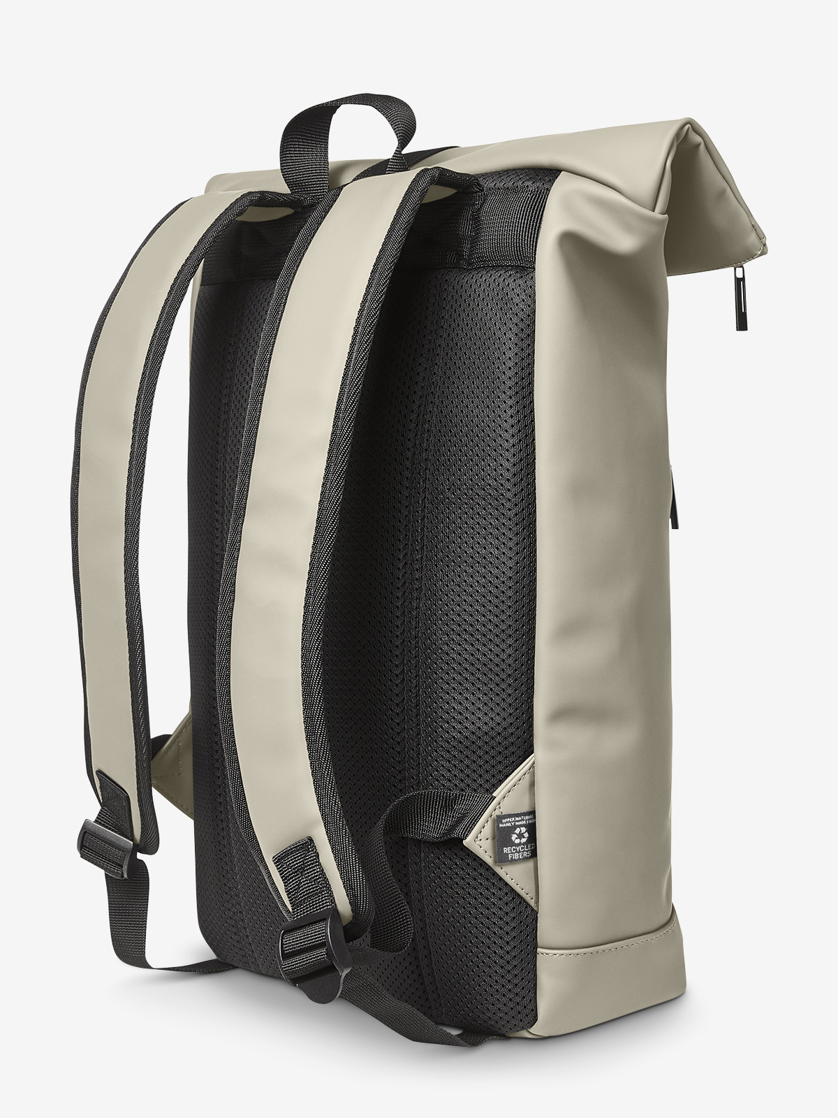 Laptop-Rucksack PURE beige seite