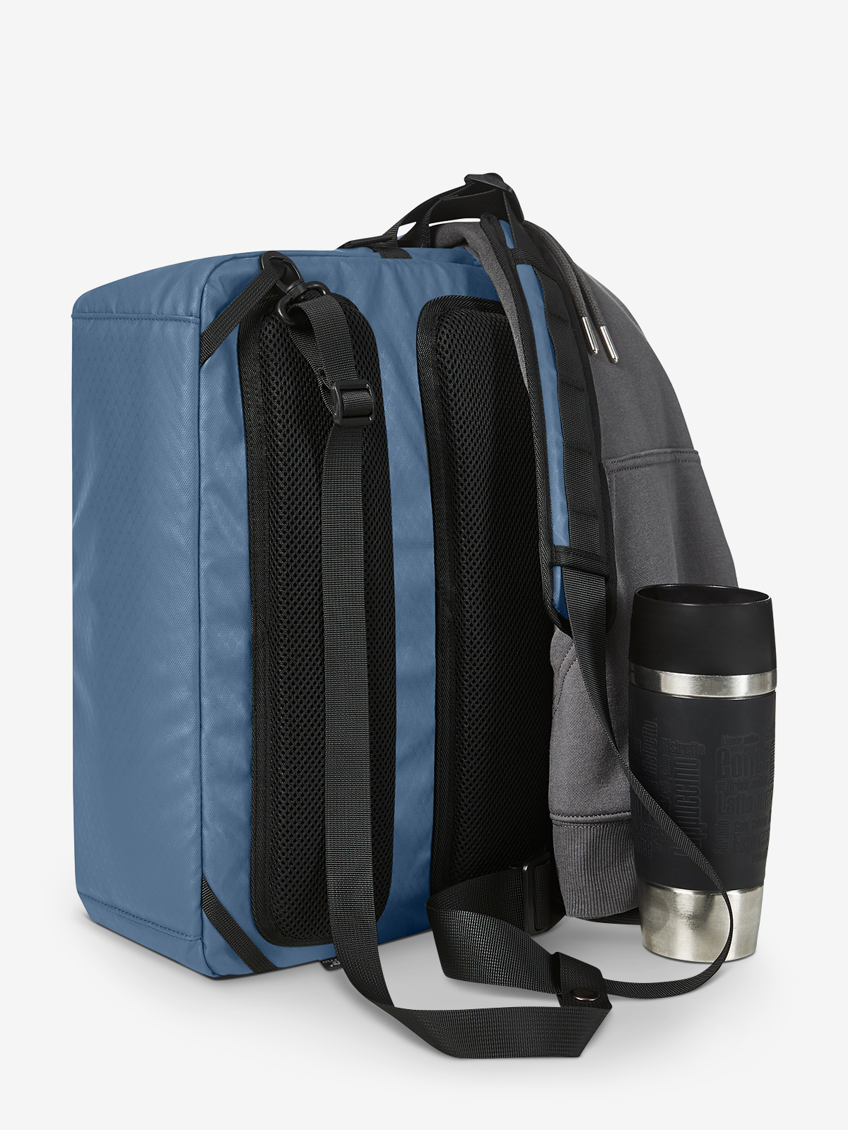 Notebook-Tasche ACTIVE taubenblau schraeg