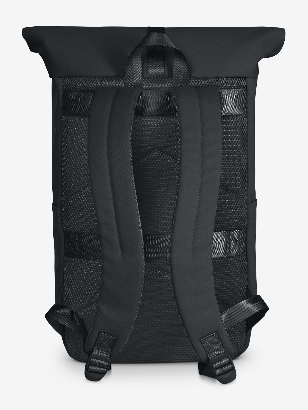 Laptop-Rucksack STAR schwarz ruecken