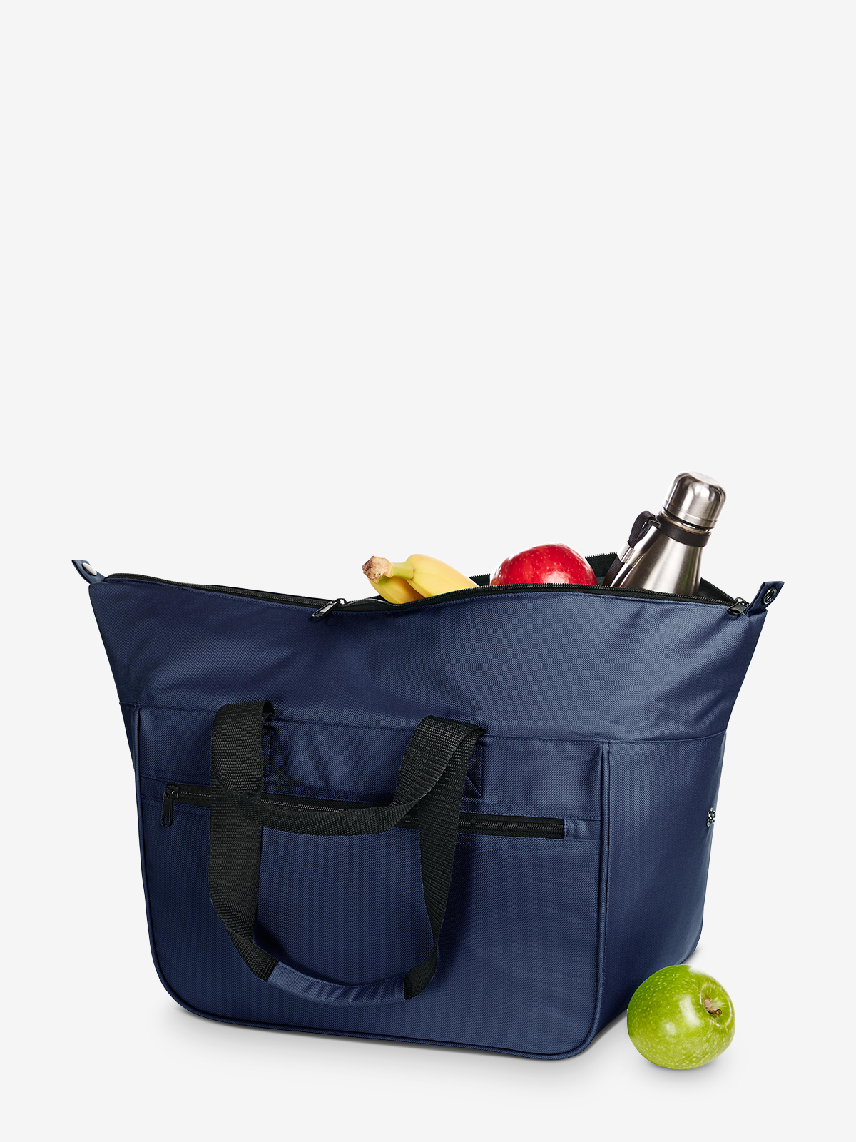 Kuehlshopper SOFTBASKET marine gefuellt