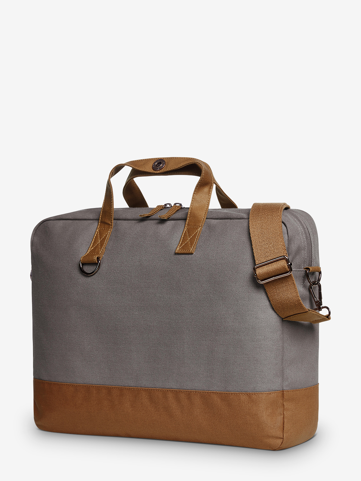 notebook bag LIFE grey-brown
