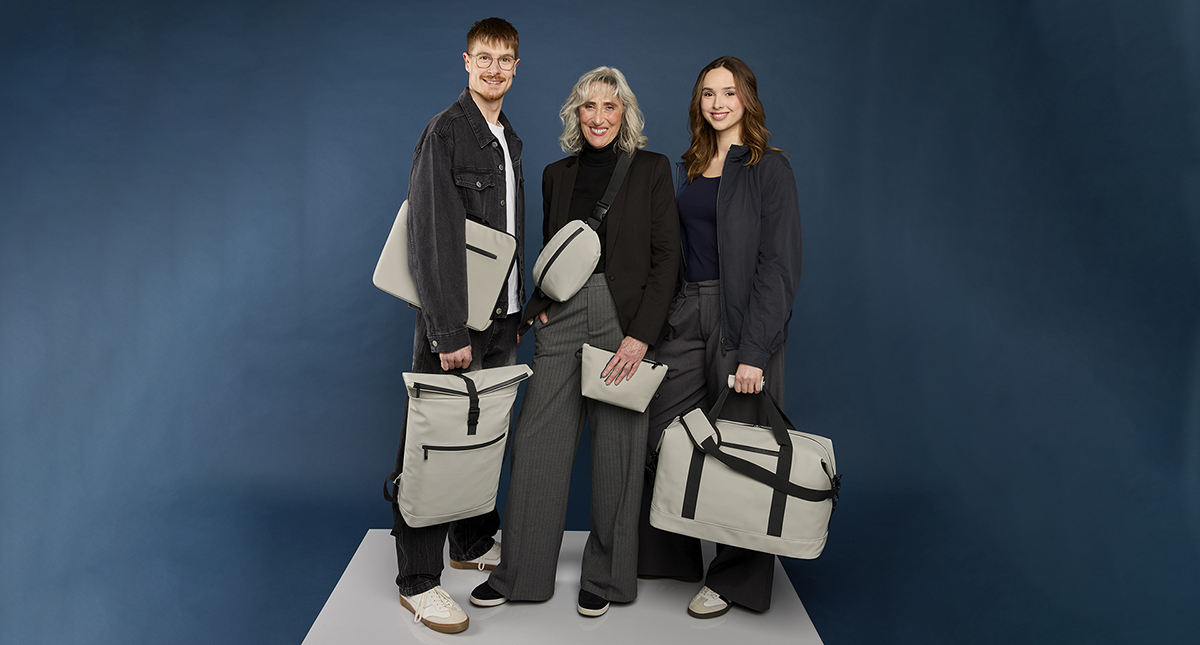 PURE Serie getragen von 3 Models