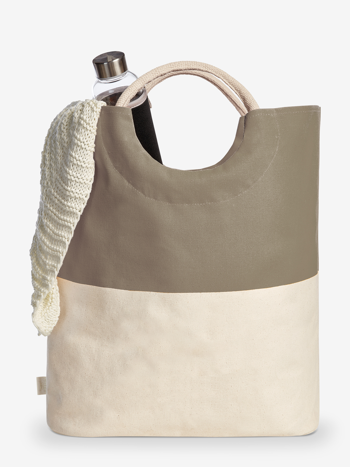 shopper SUNNY khaki filled
