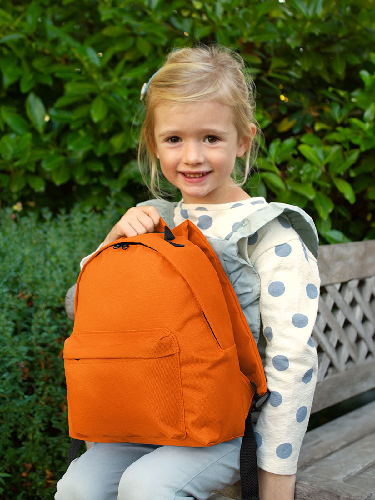 Rucksack KIDS orange mit Model