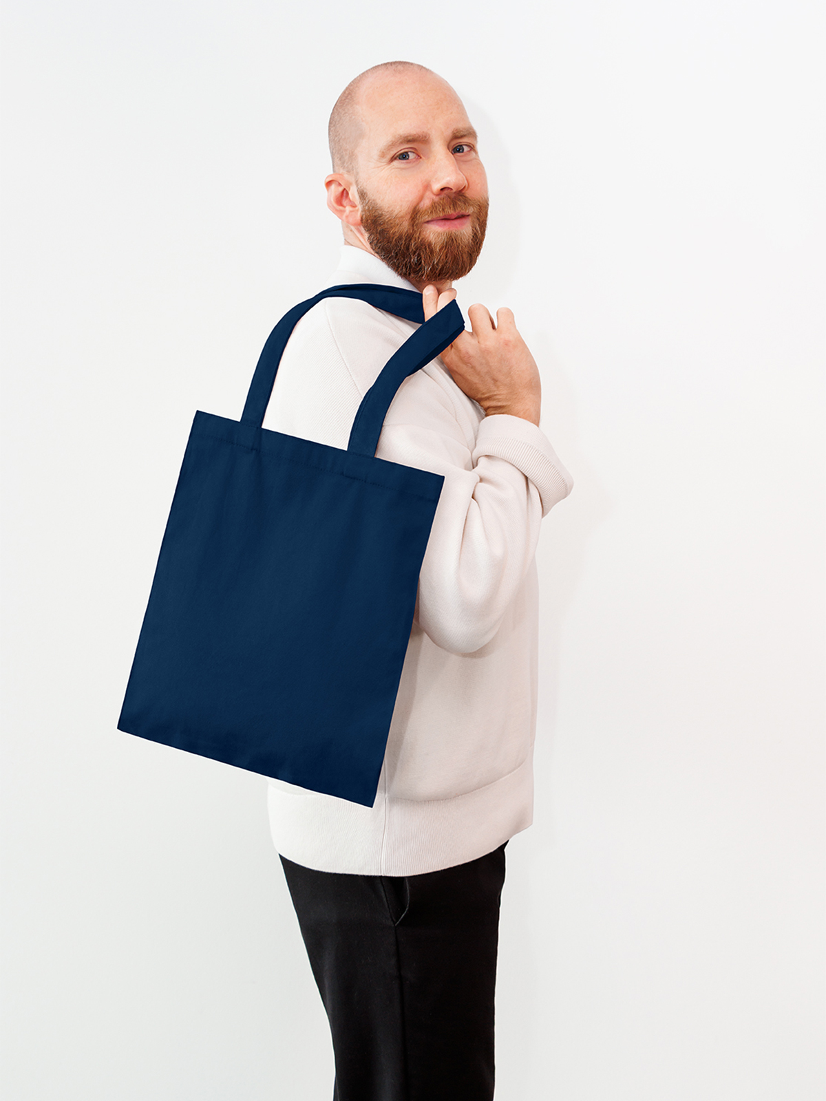 Shopper MALL marine mit Model