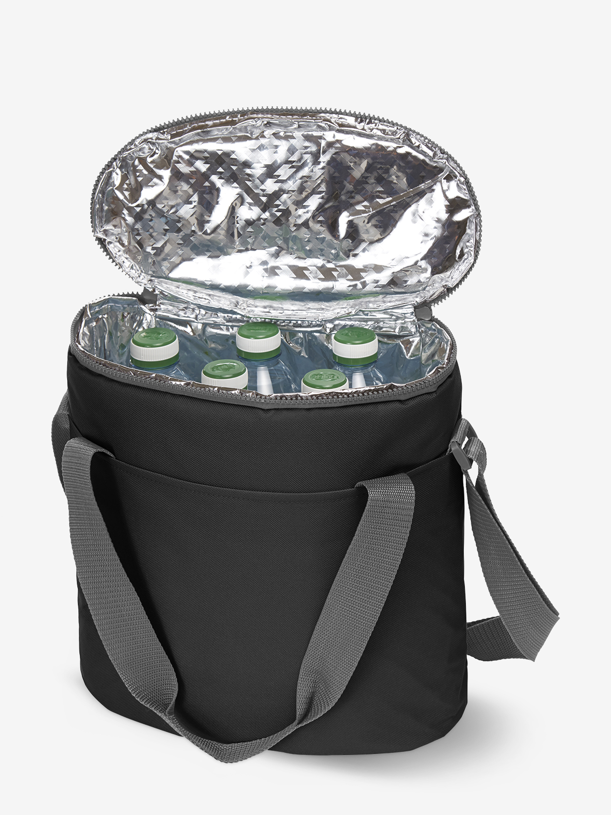 Kuehltasche SOLUTION schwarz gefuellt