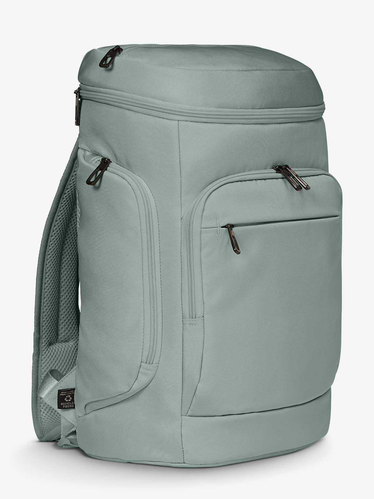Notebook-Rucksack SOLID gruengrau seite