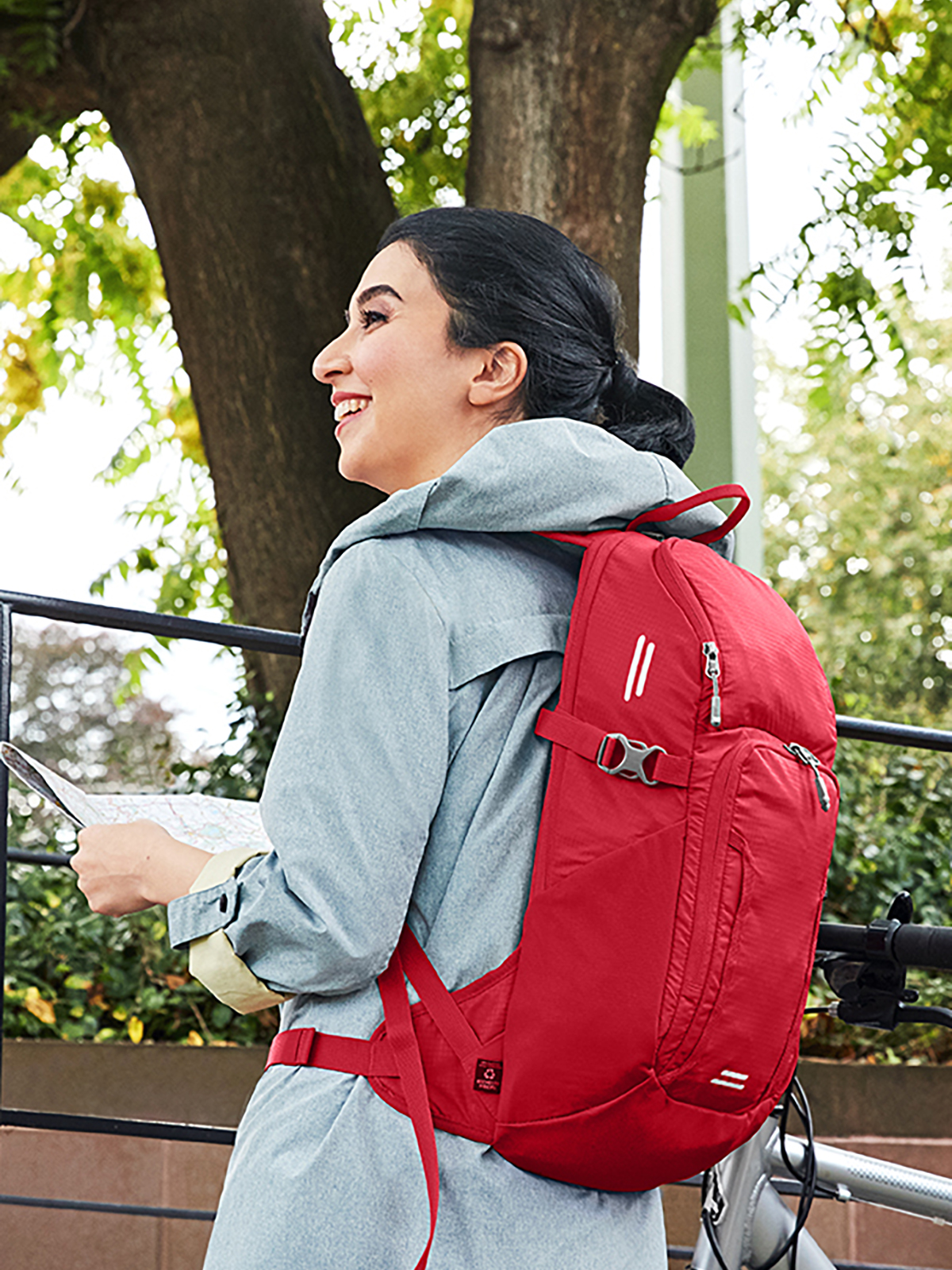 Daypack OUTDOOR rot mit Model