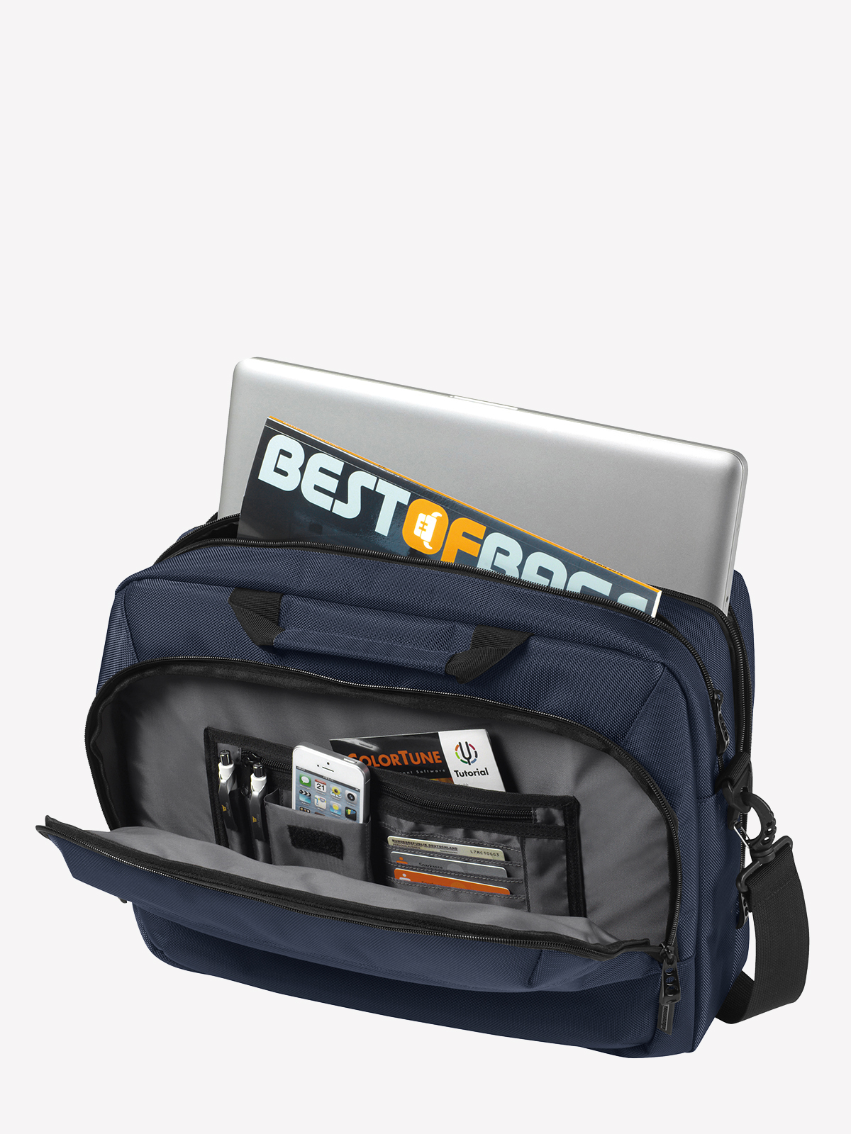 business bag MISSION navy open