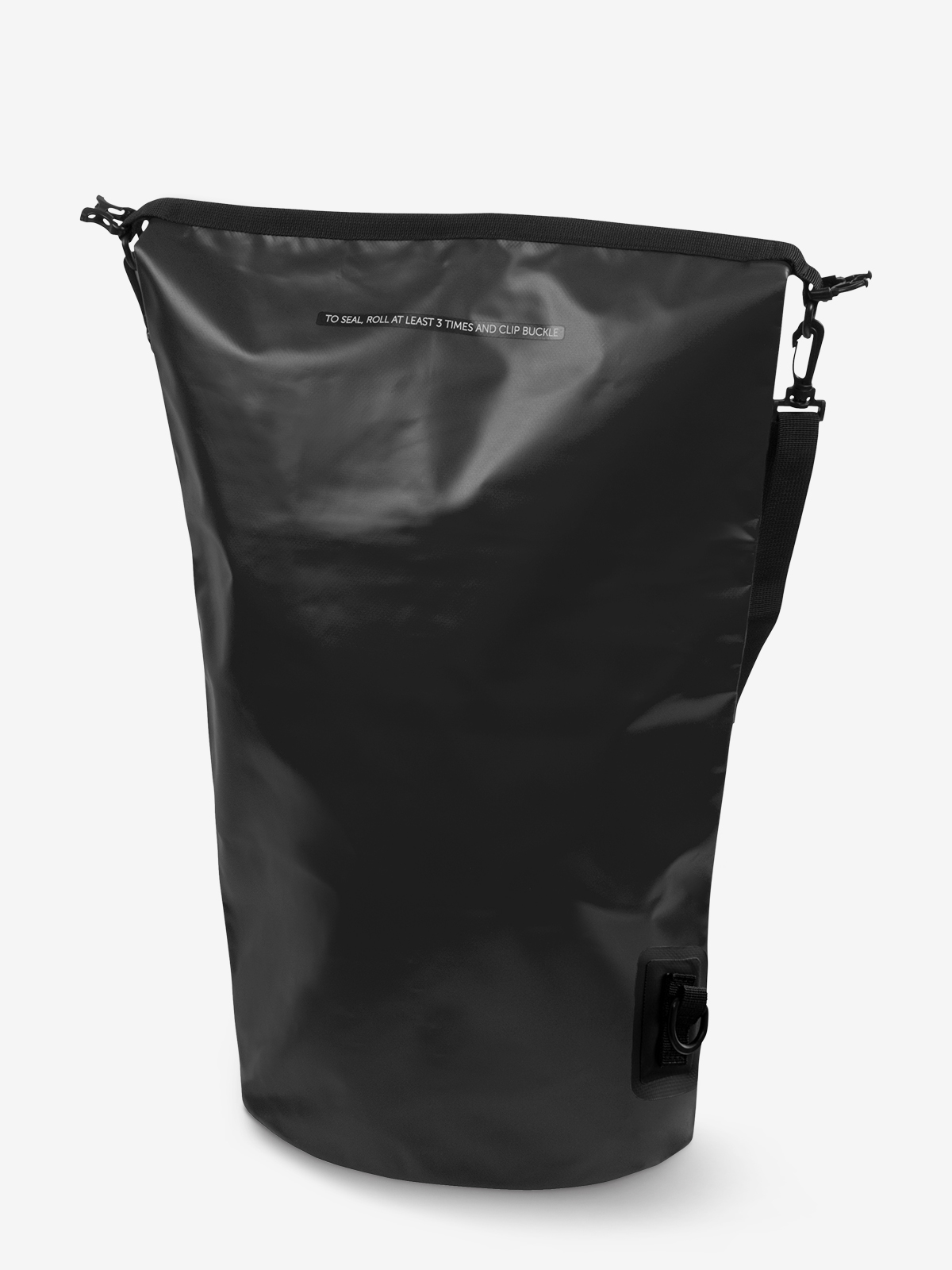 drybag SPLASH 2 black-matt unfolded