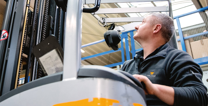 Durchführung der Klimastrategie im Bereich Logistik bei Halfar