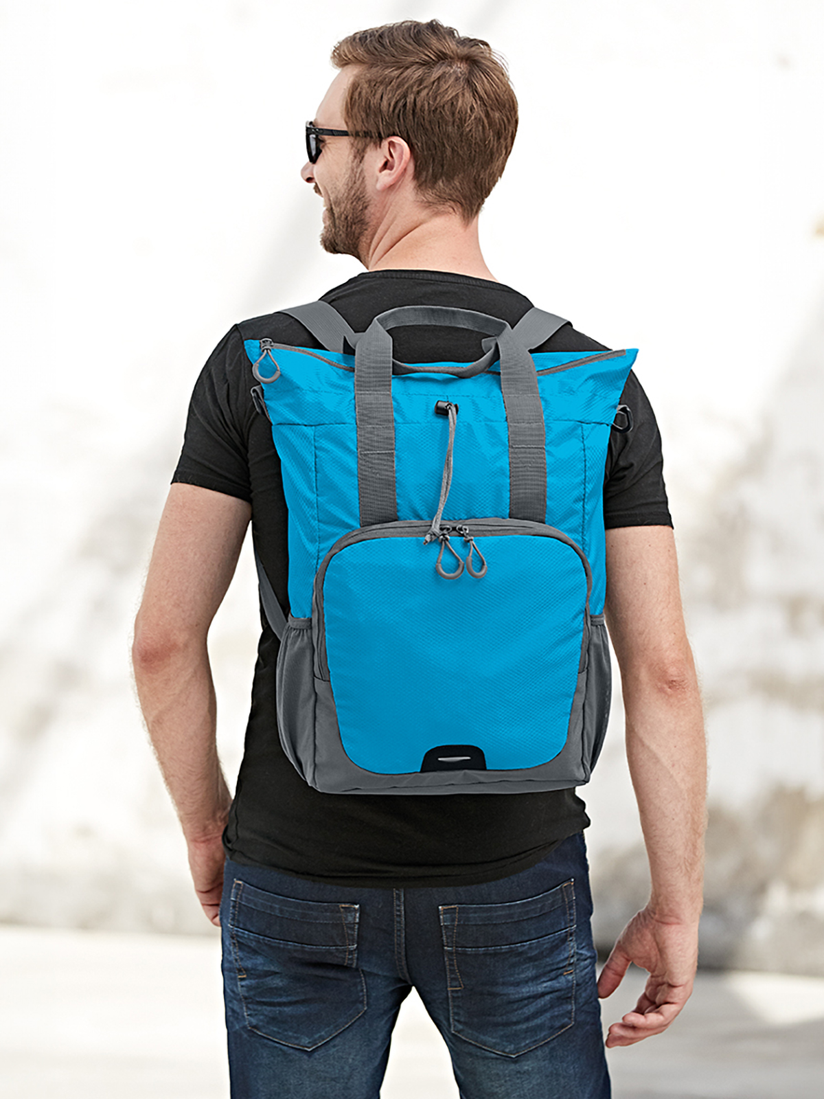 Multibag STEP cyan mit Model