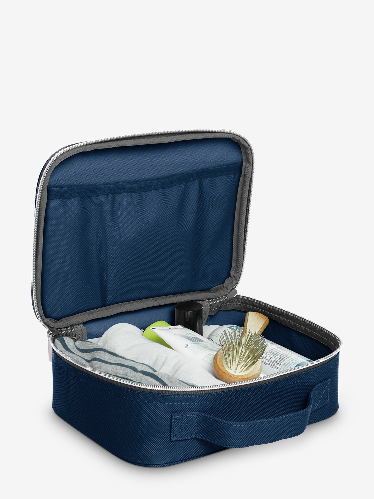 zipper bag SWITCH navy filled