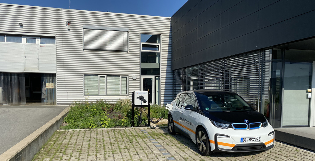 E-Ladestation bei Halfar – Nachhaltige Elektromobilität am Unternehmensstandort