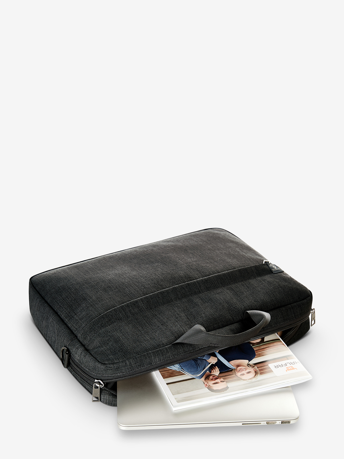 notebook bag EUROPE black-sprinkle filled