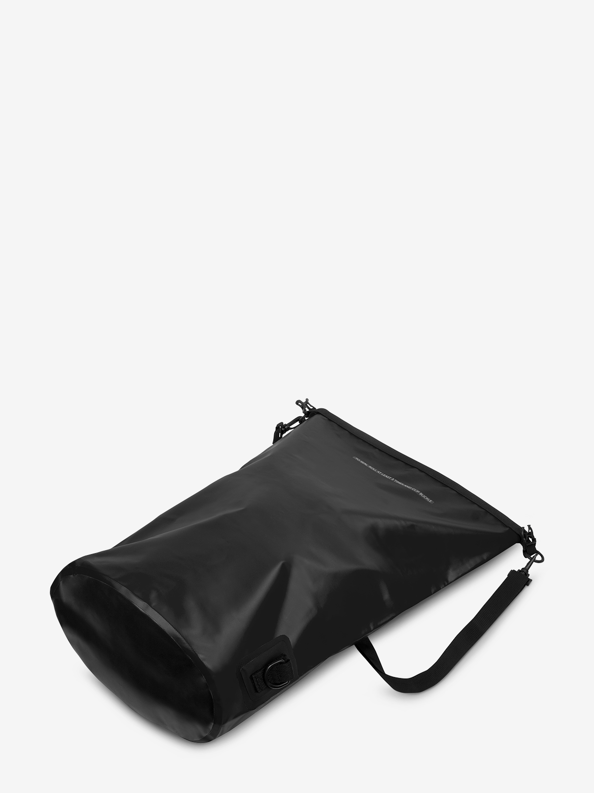 drybag SPLASH 2 black-matt unfolded bottom