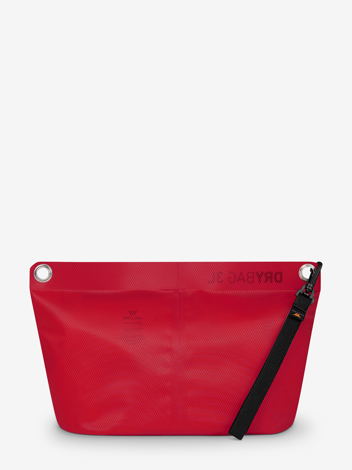 Reissverschluss-Tasche DRYBAG rot ruecken