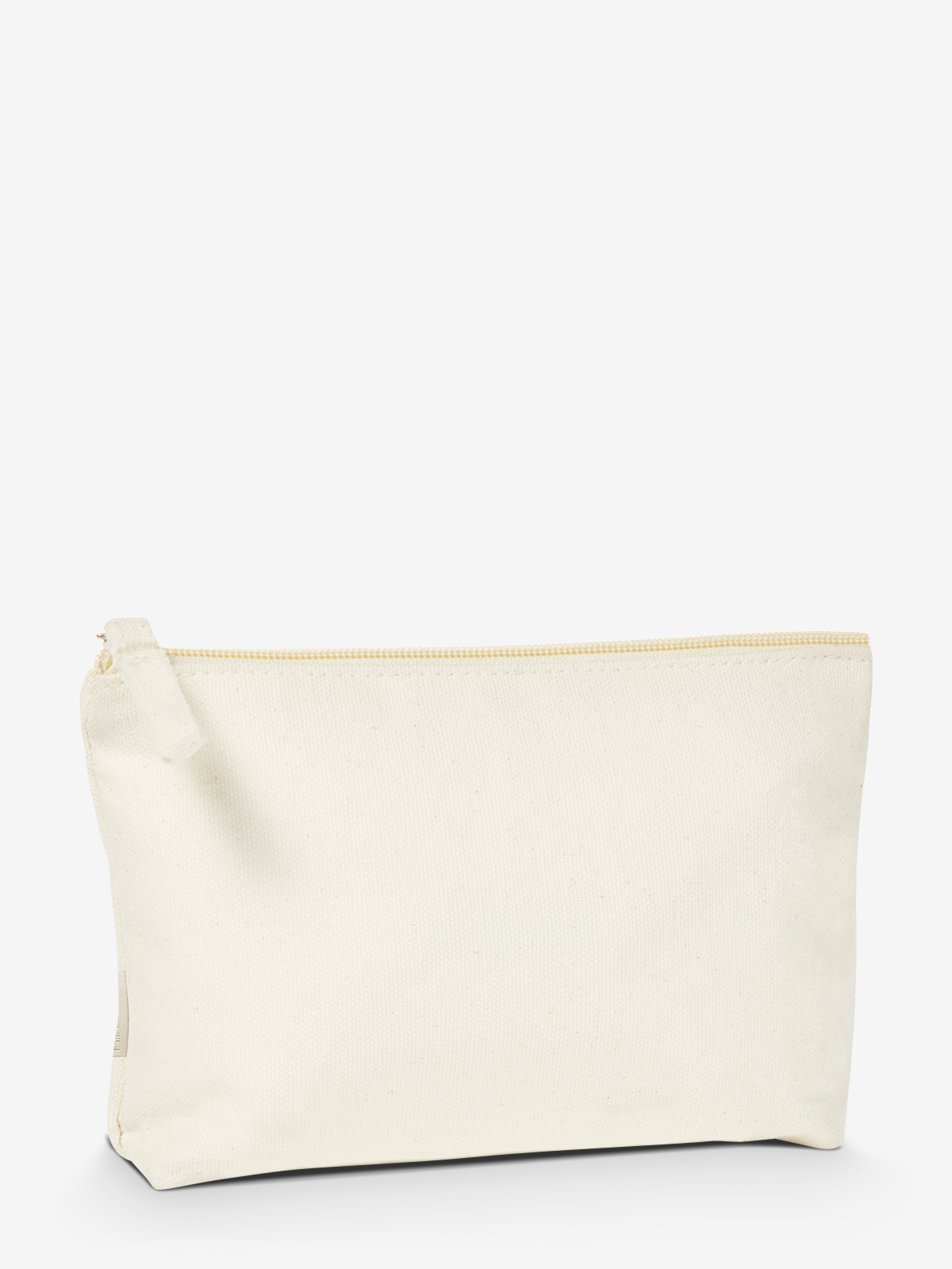 Reissverschluss-Tasche ORGANIC S natur