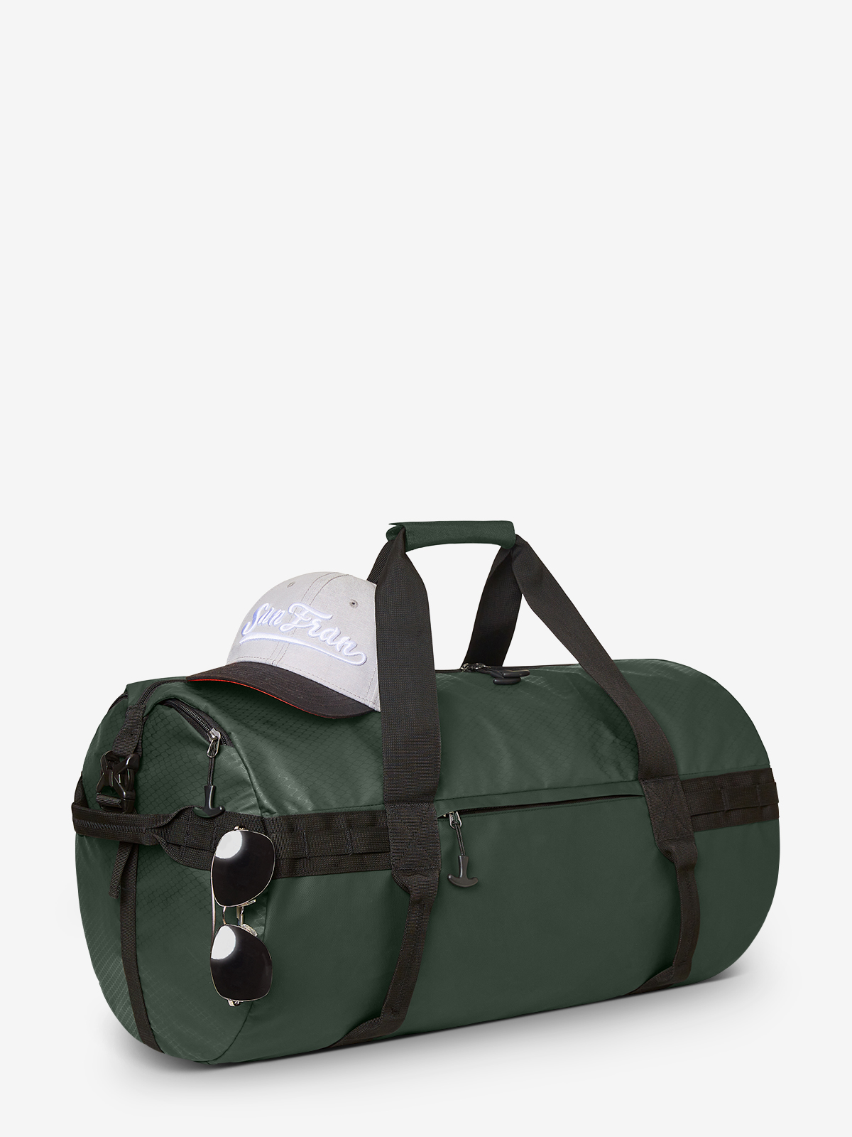 sport/travel bag ACTIVE dark-green detail