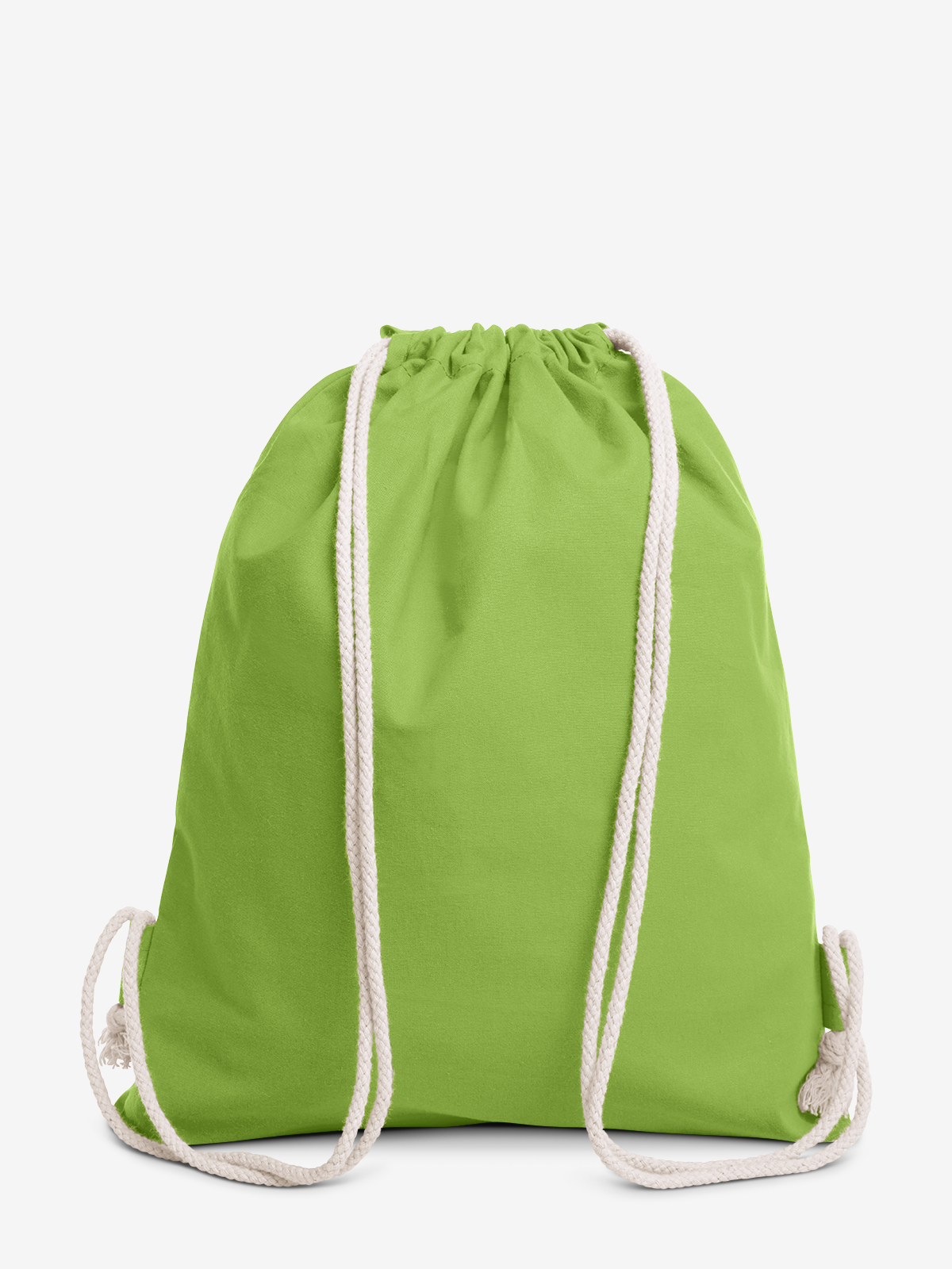 Zugbeutel EARTH maigruen ruecken
