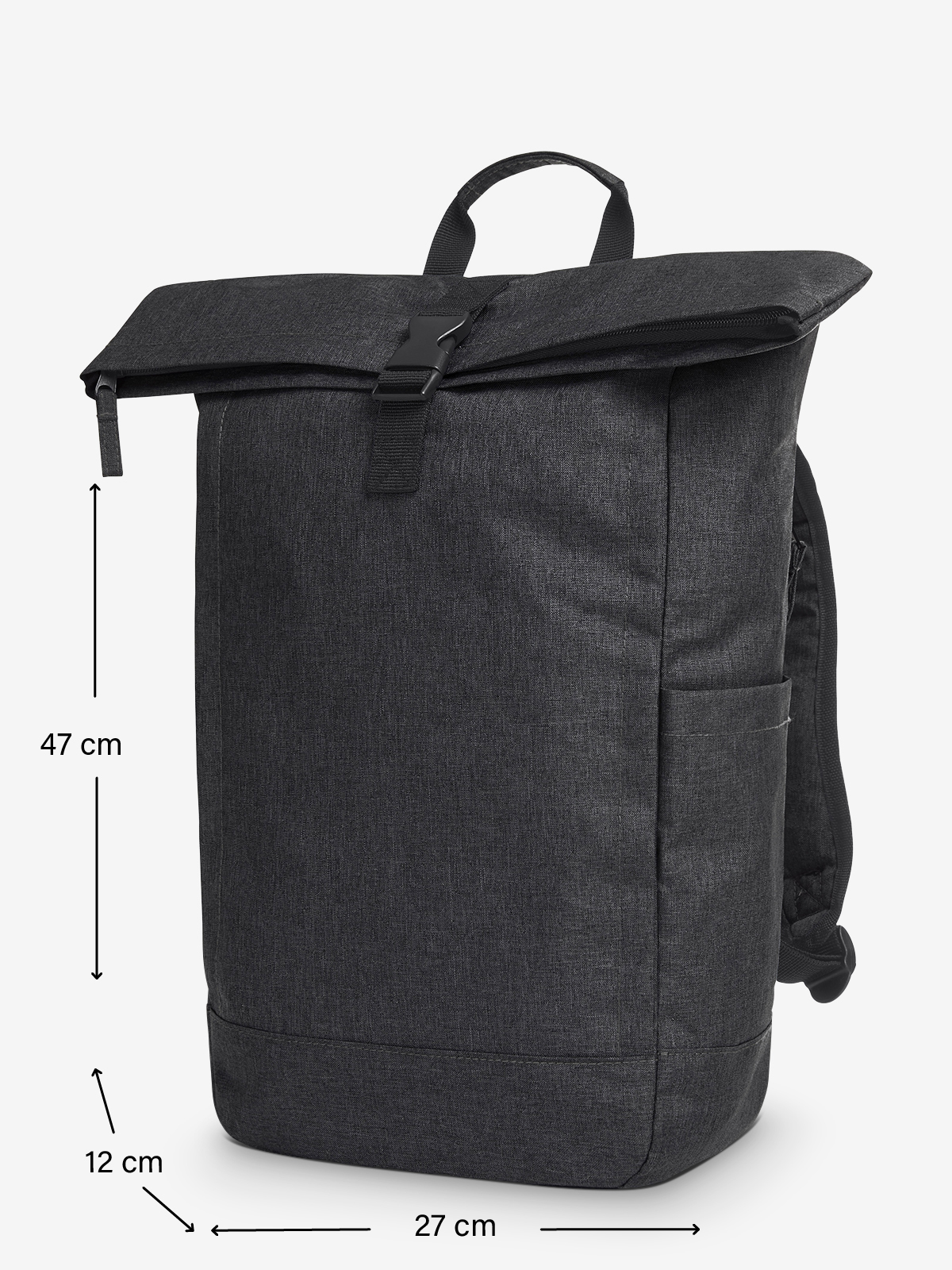 Abmessungen Laptop-Rucksack CIRCLE
