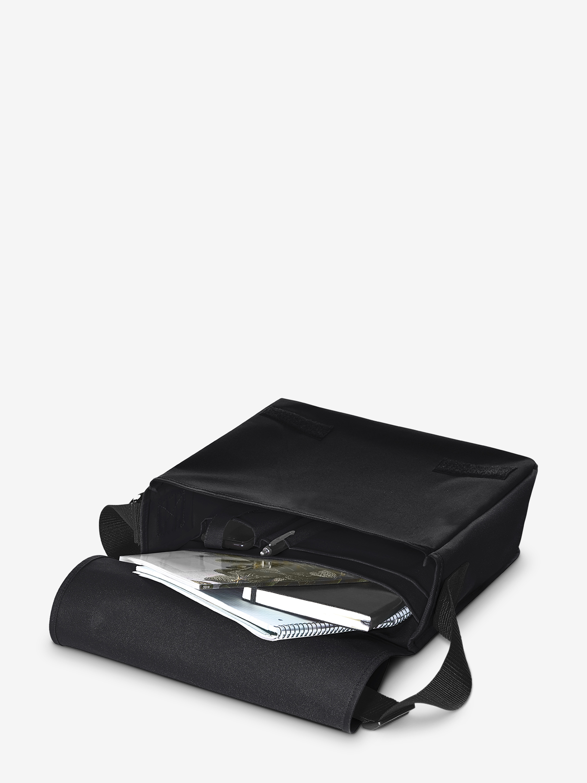 shoulder bag KURIER black filled
