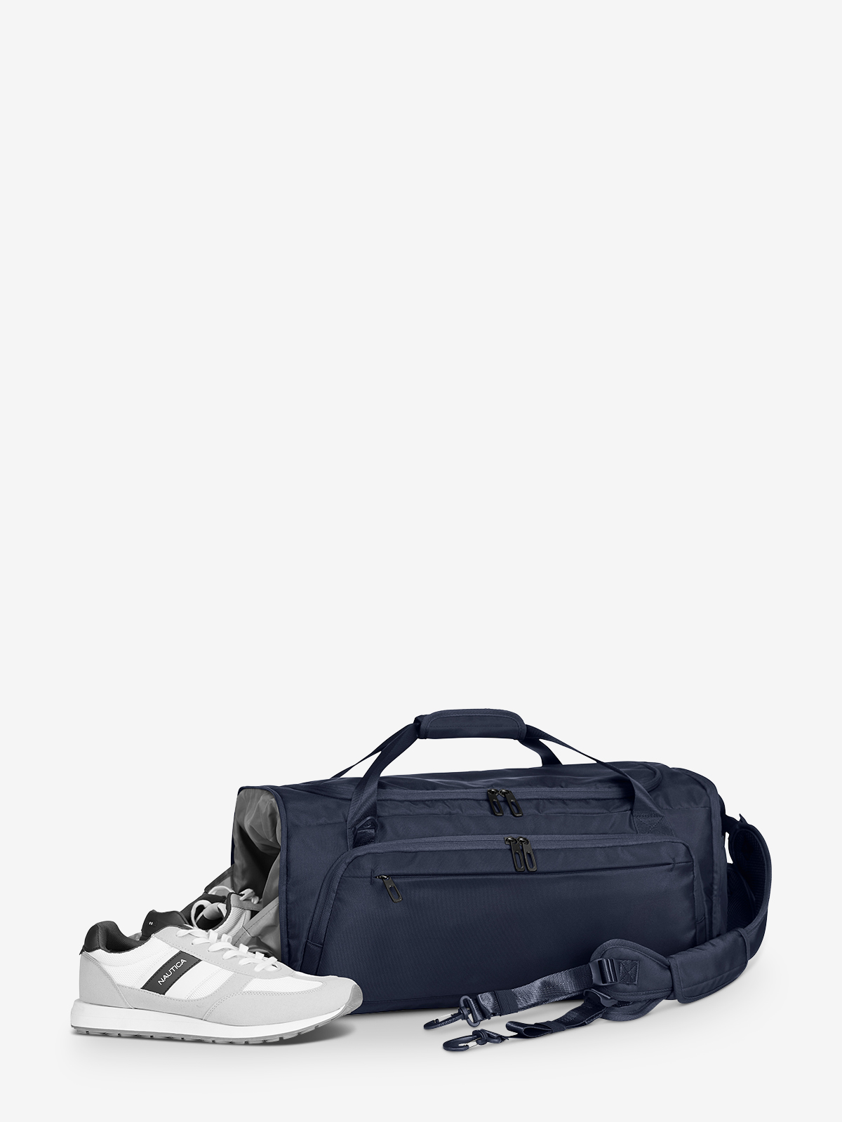 Sport-/Reisetasche SOLID marine gefuellt