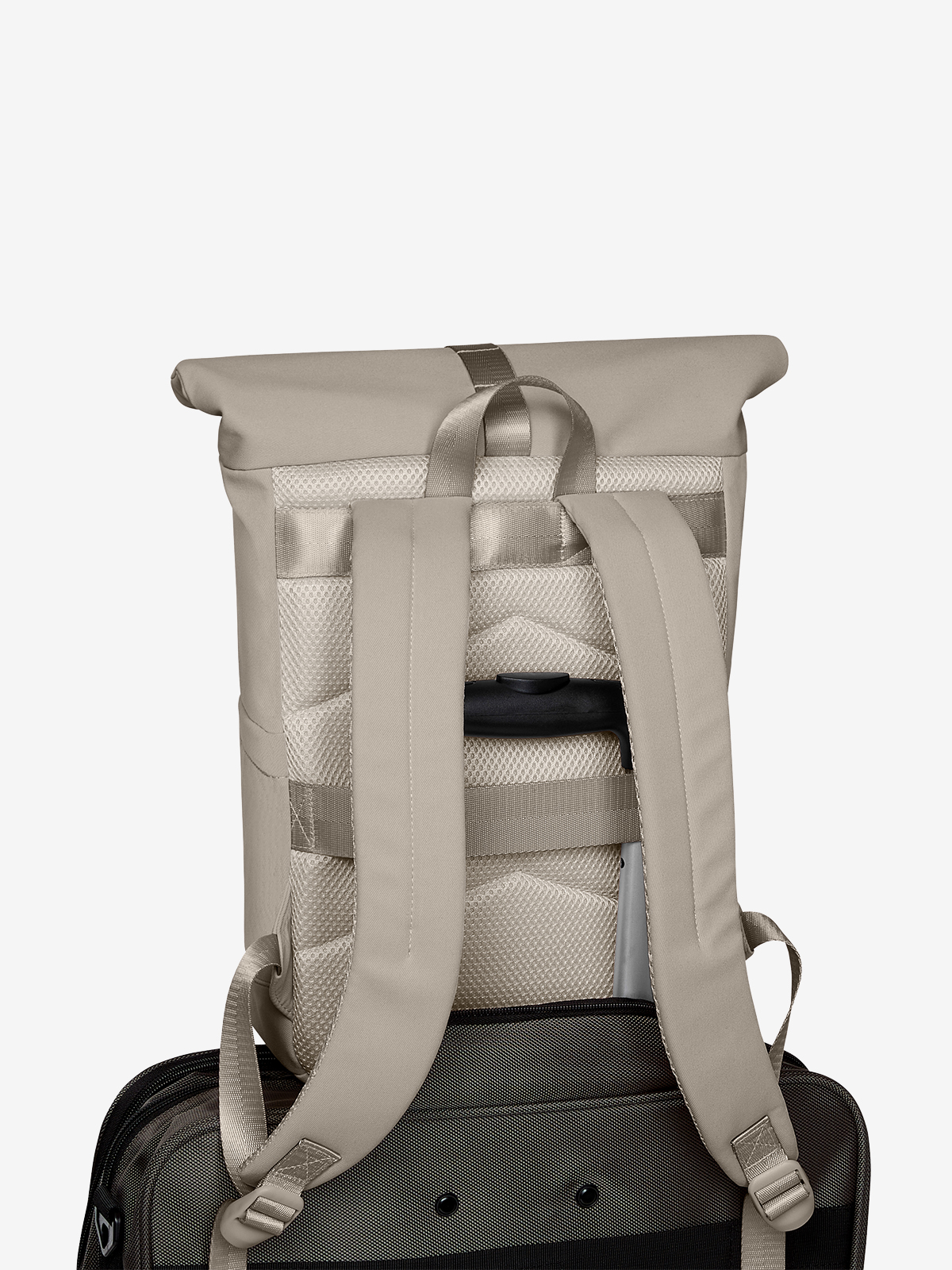 Rucksack STAR S beige trolley