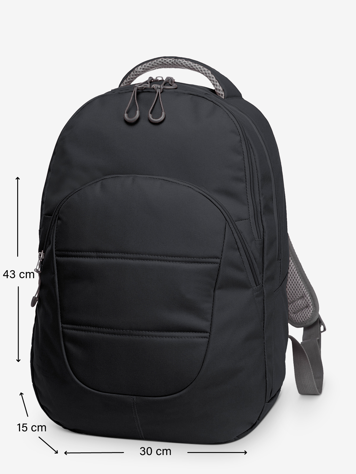Abmessungen Notebook-Rucksack CAMPUS