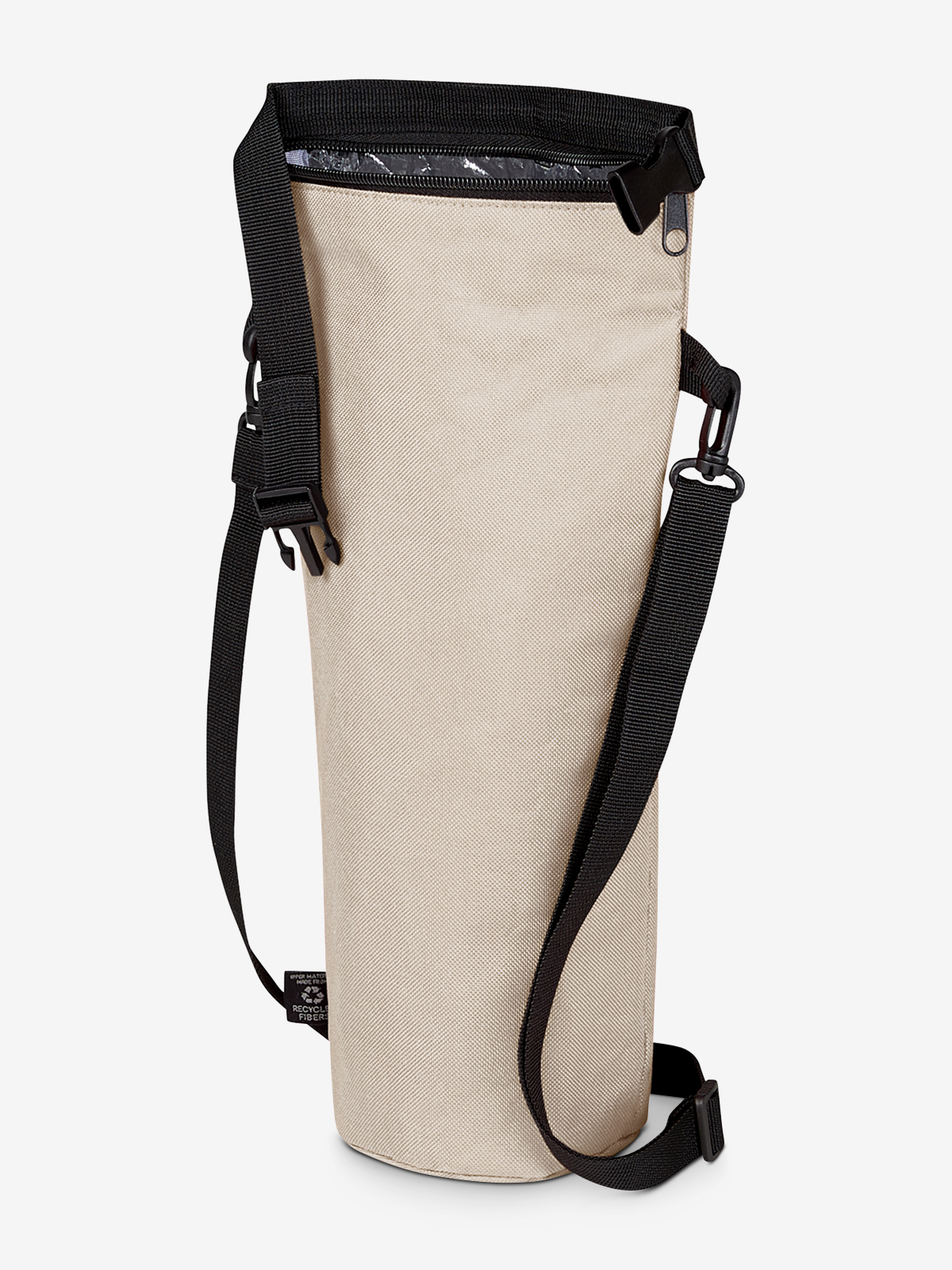 Thermobag BOTTLE beige geoeffnet