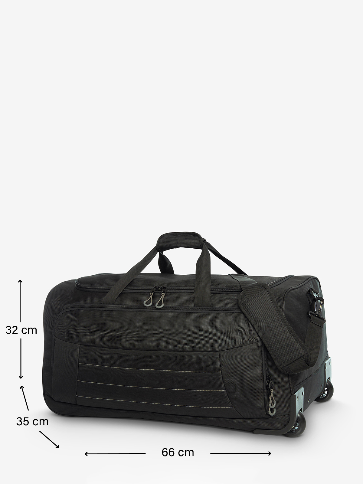 Abmessungen Roll-Reisetasche IMPULSE