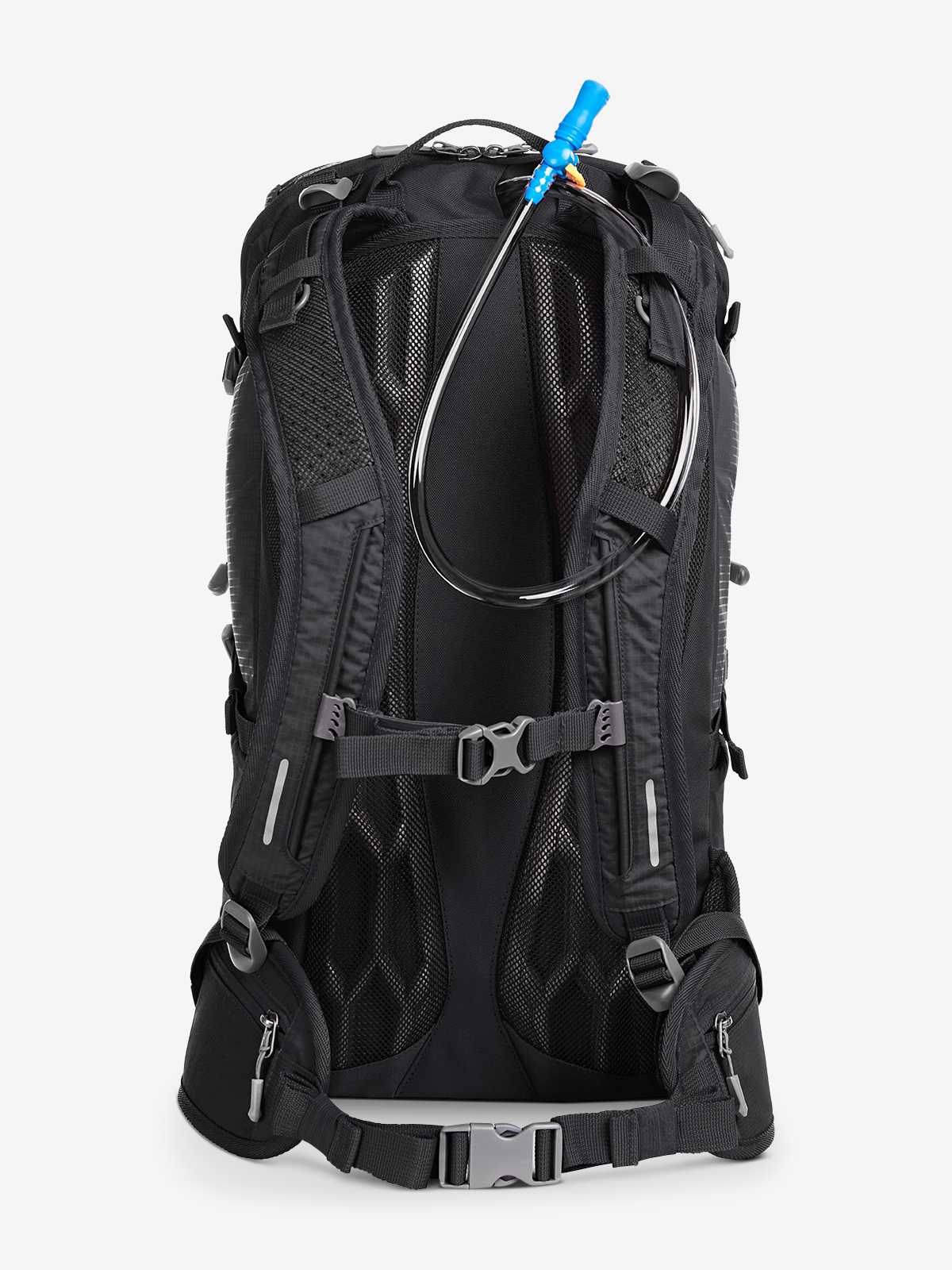 Rucksack OUTDOOR schwarz detail