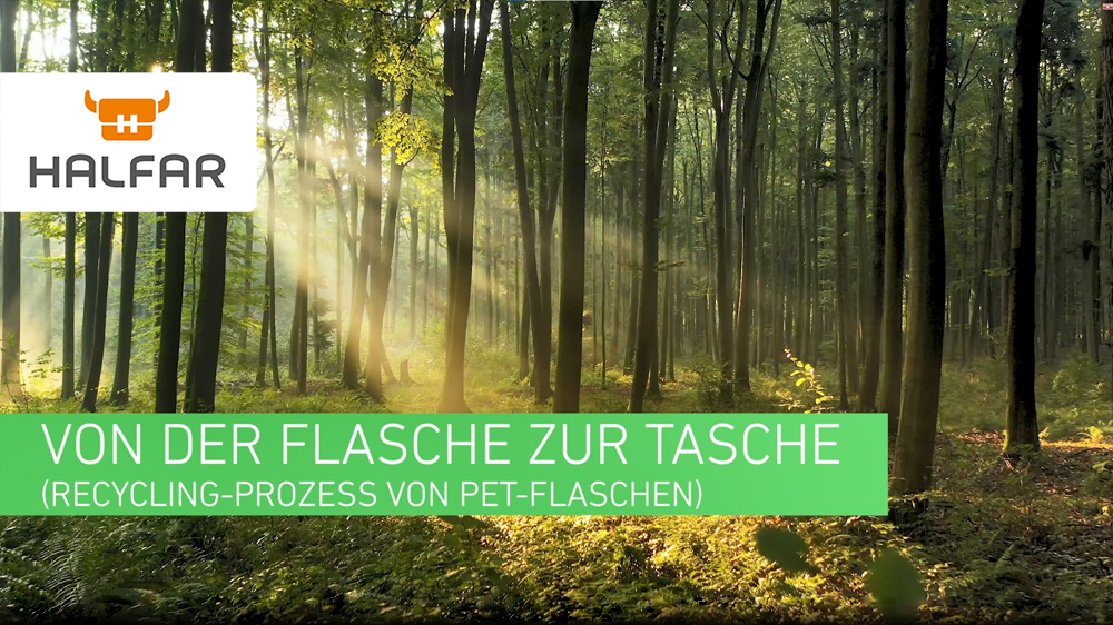 Von der Flasche zur Tasche