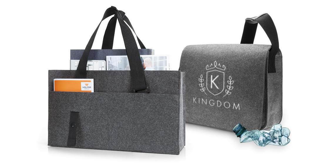 Taschen aus recycelten Materialien