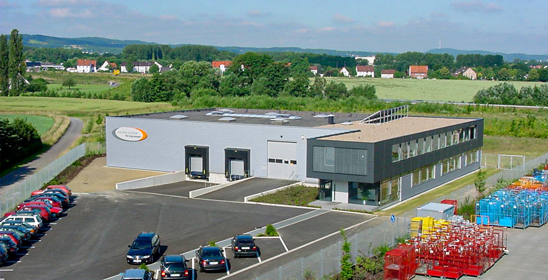 Das Halfar Firmengebäude im Jahr 2000 