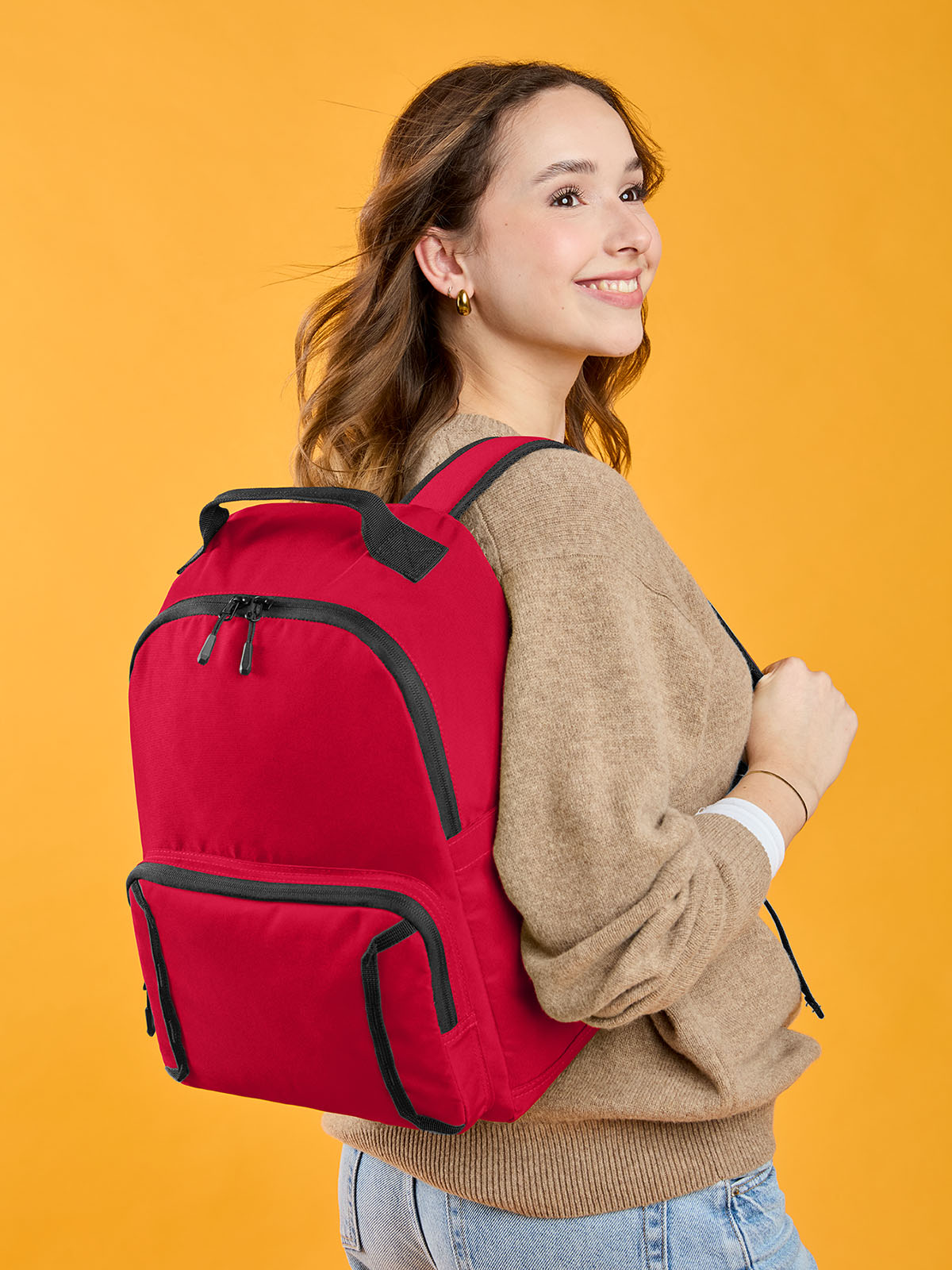 Daypack LOOP rot mit Model