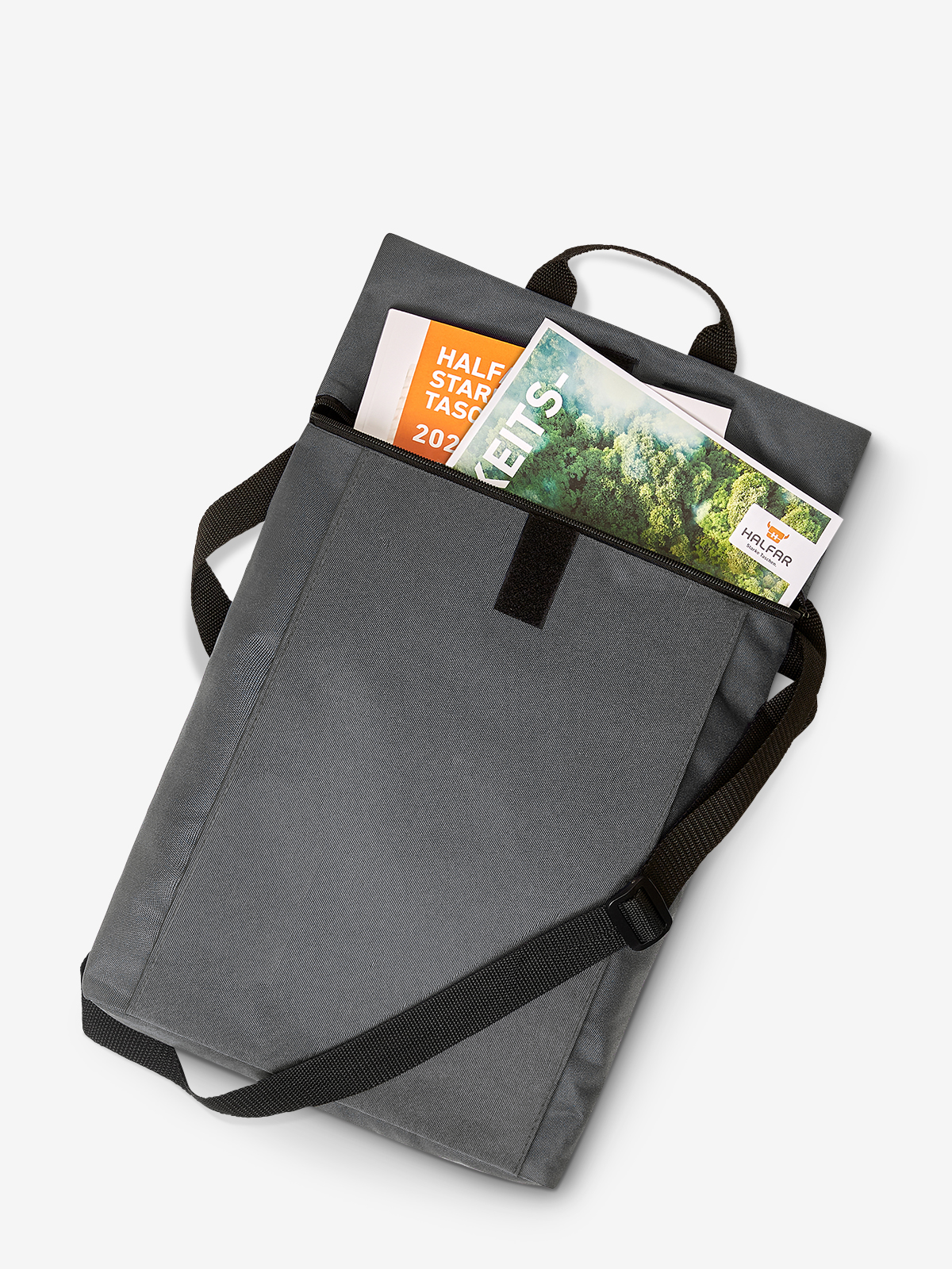 multi bag EVENT anthracite detail