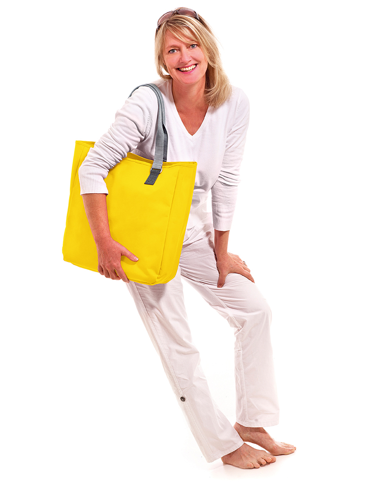 Shopper SOLUTION gelb mit Model
