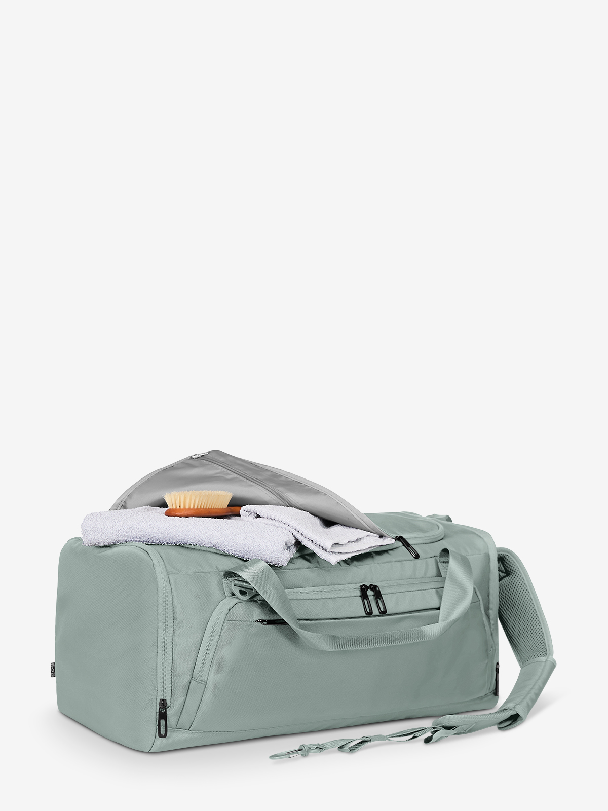 Sport-/Reisetasche SOLID gruengrau schuhfach