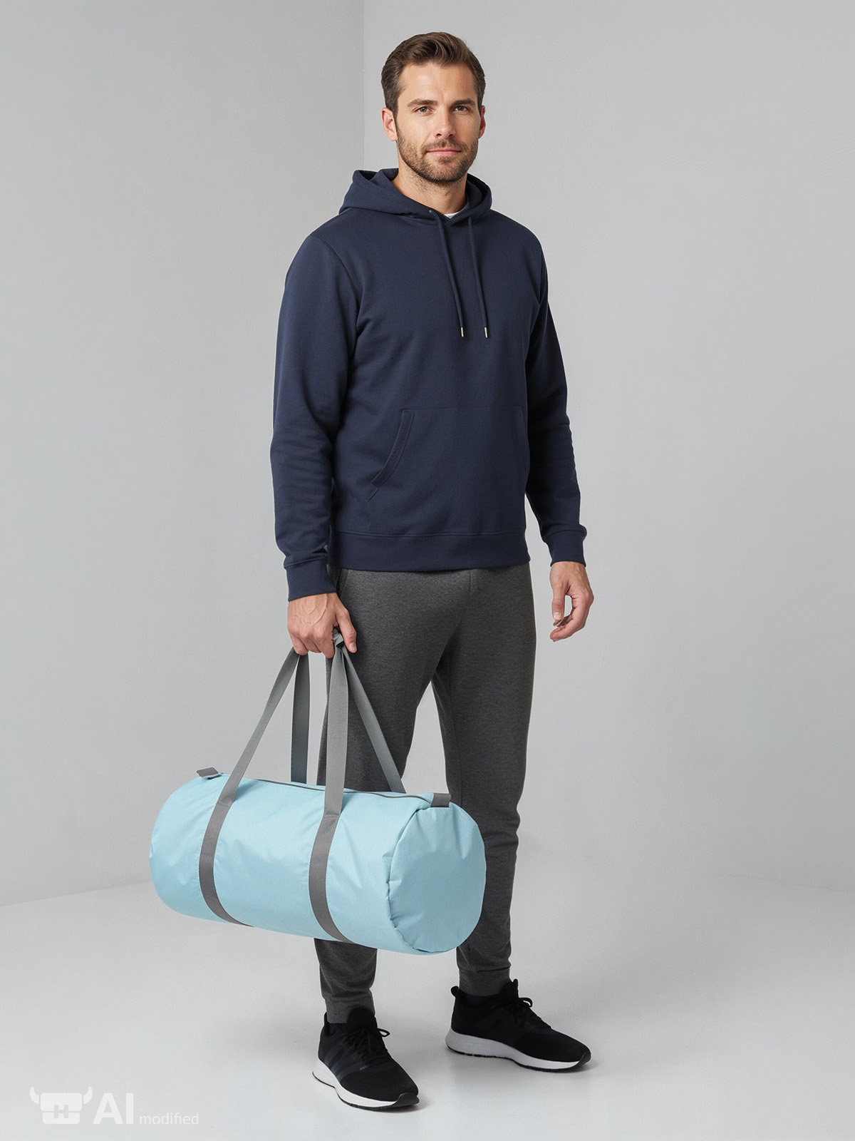 1807544 - Sporttasche CANNY hellblau Model