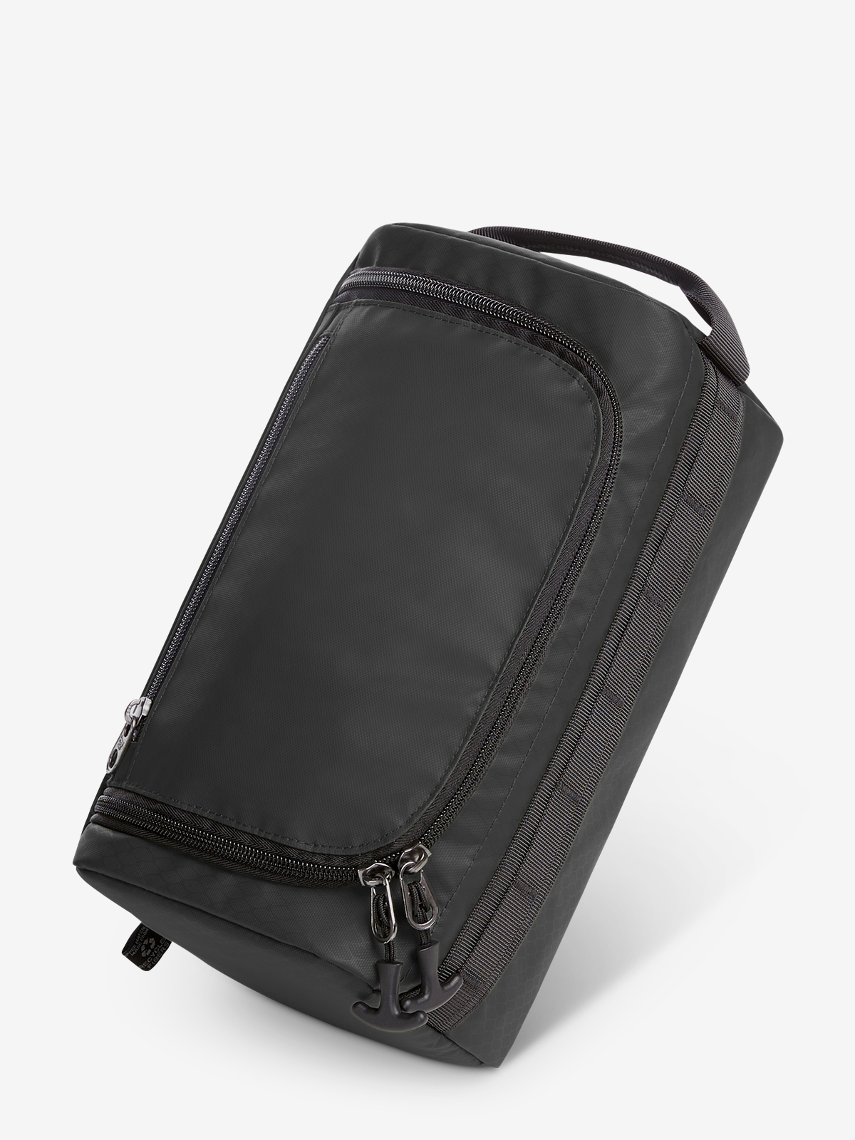 Kulturtasche ACTIVE schwarz schraeg