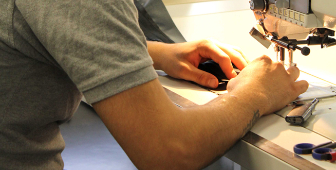 Gemeinsame Ausbildung mit Zukunft – Khalil bei Halfar und Gerry Weber