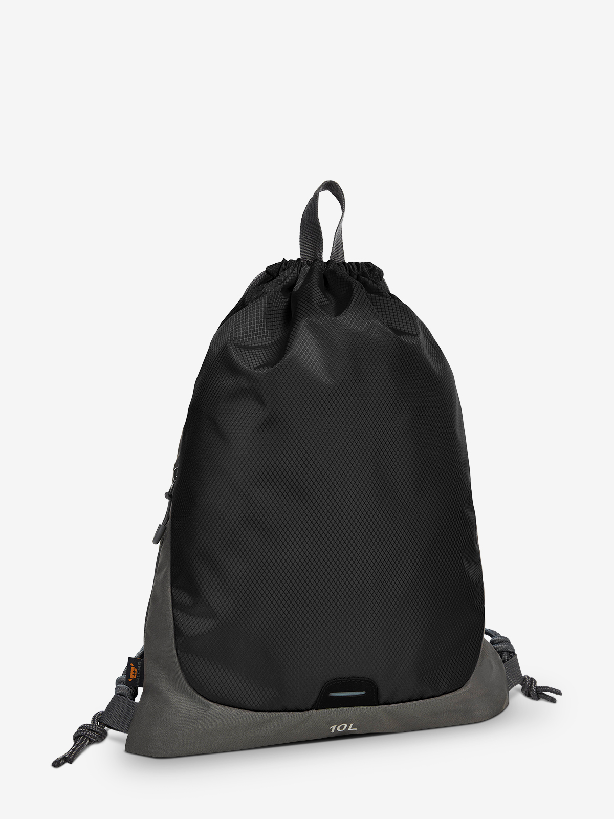 drawstring bag STEP black
