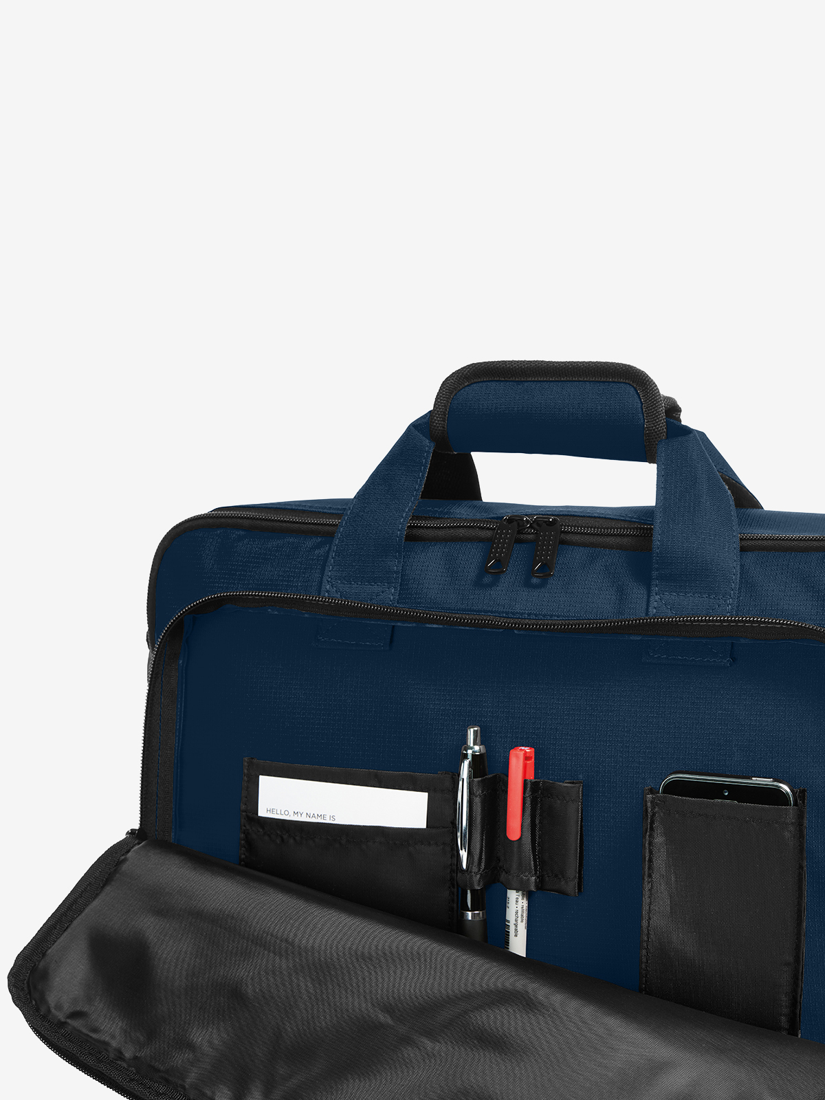 Laptop-Rucksack ECONOMY marine offen