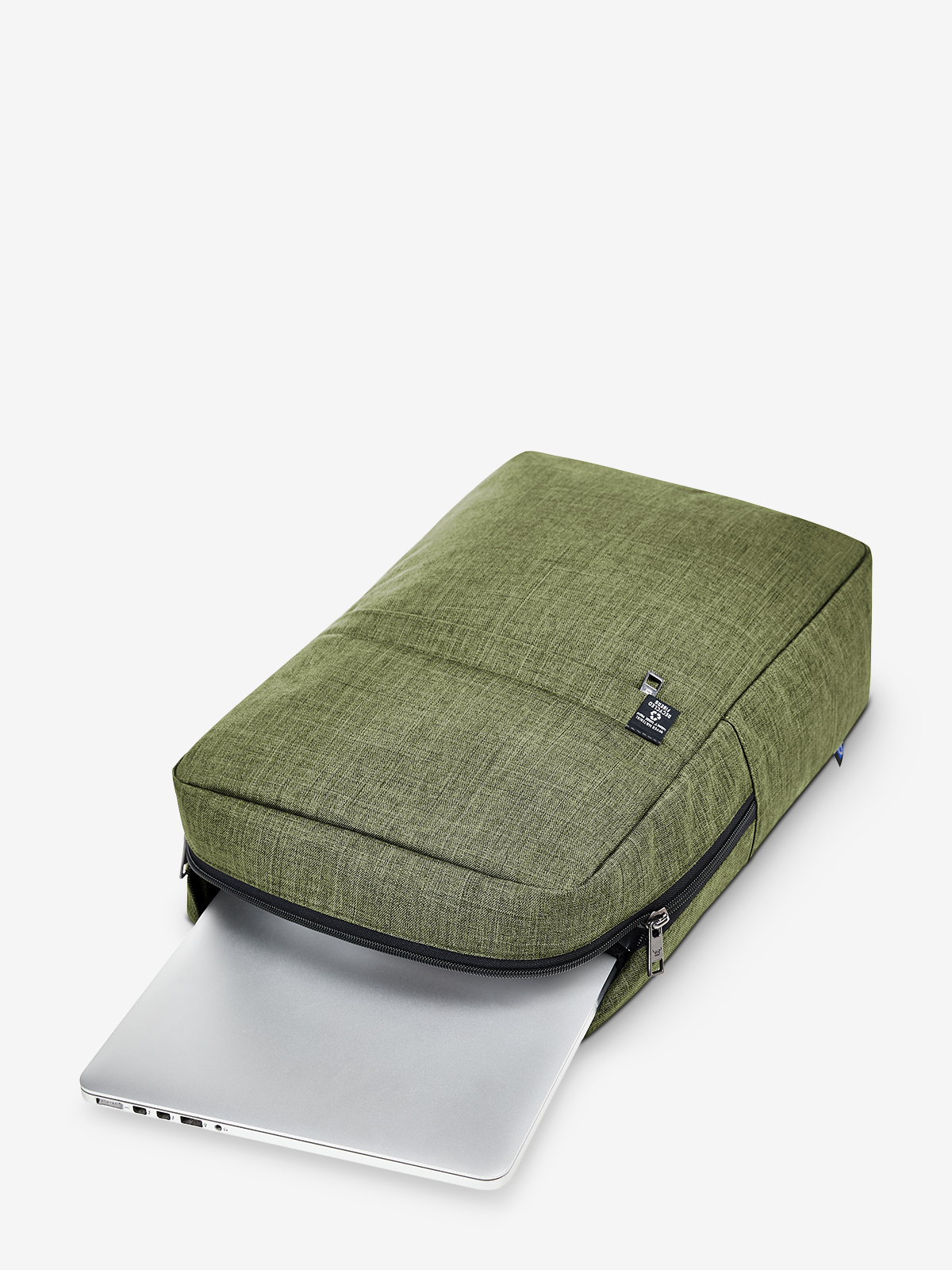 notebook backpack EUROPE green-sprinkle filled