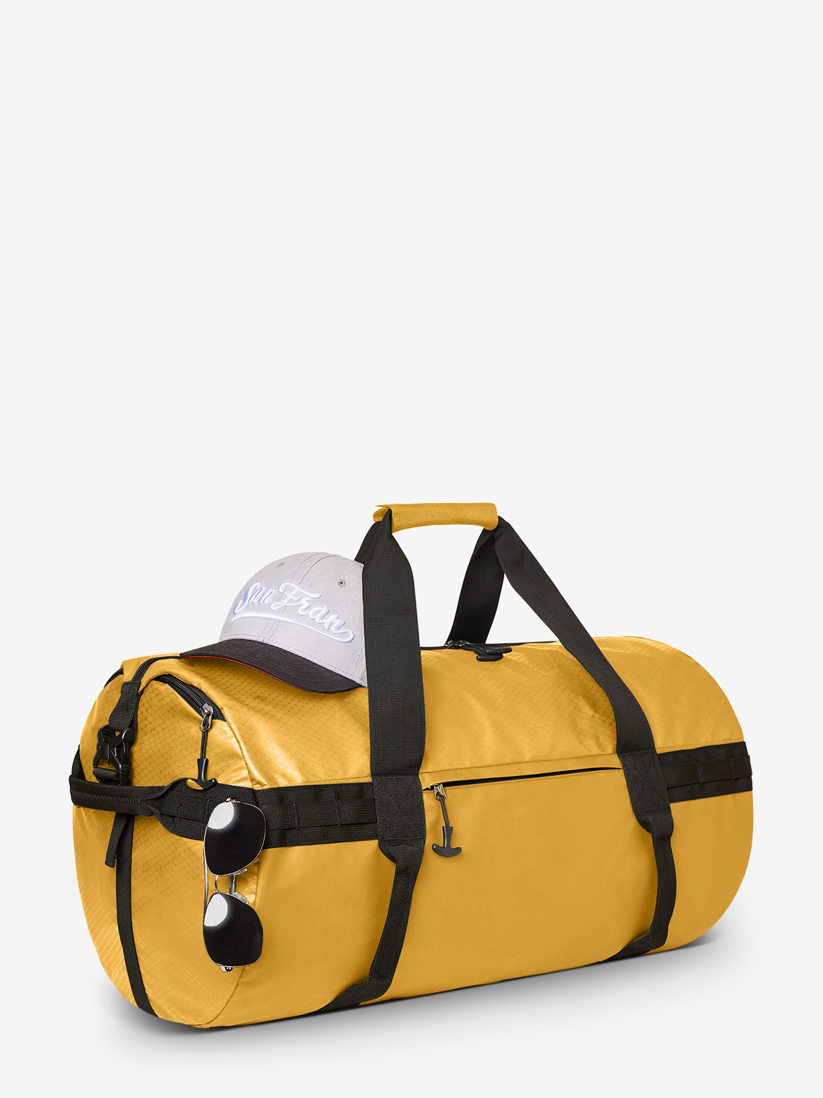 Sport-/Reisetasche ACTIVE senfgelb detail