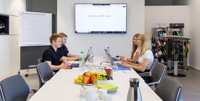 AZUBIAUSTAUSCH HALFAR & FARE