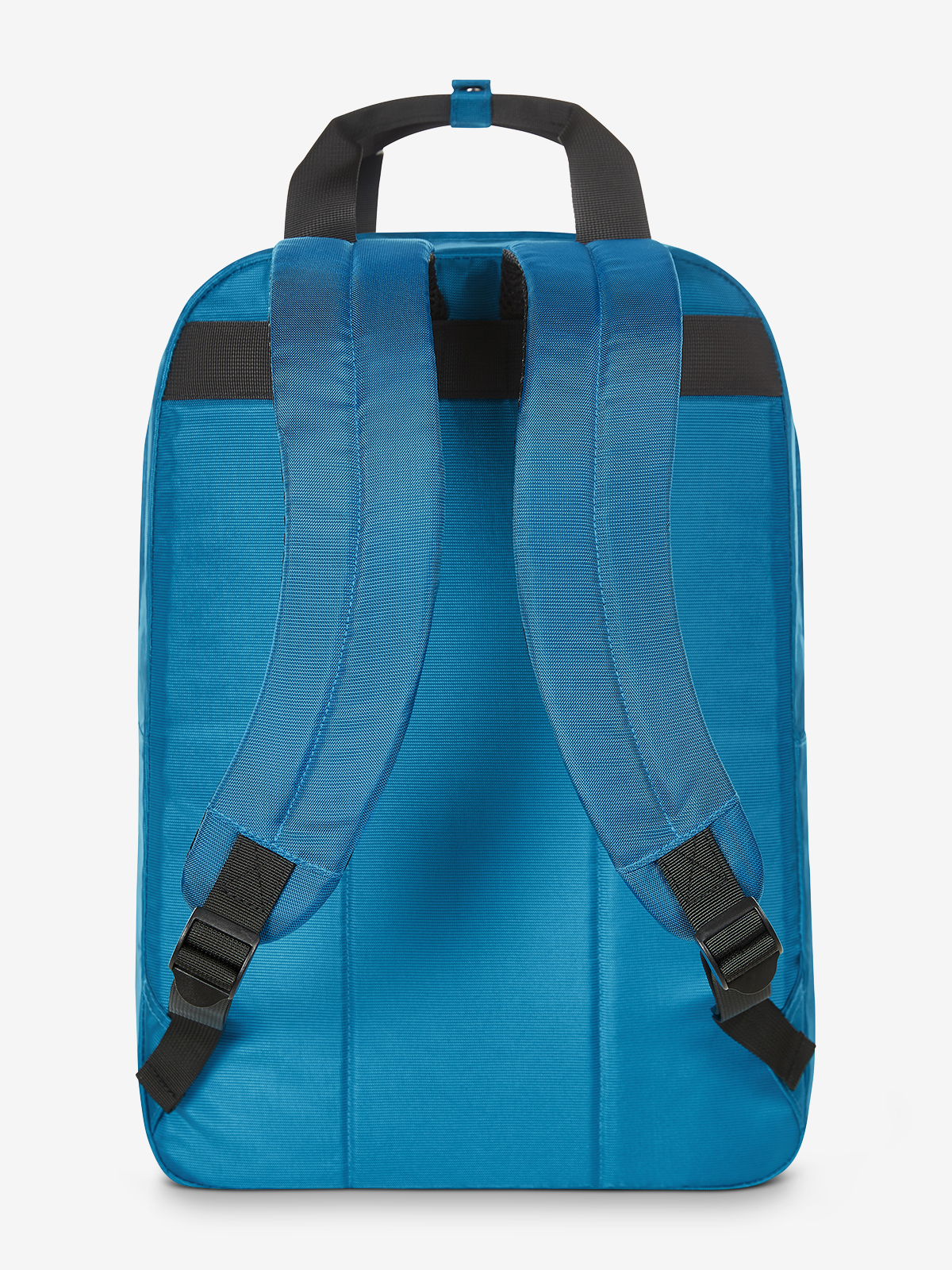 Notebook-Rucksack STAGE cyan ruecken